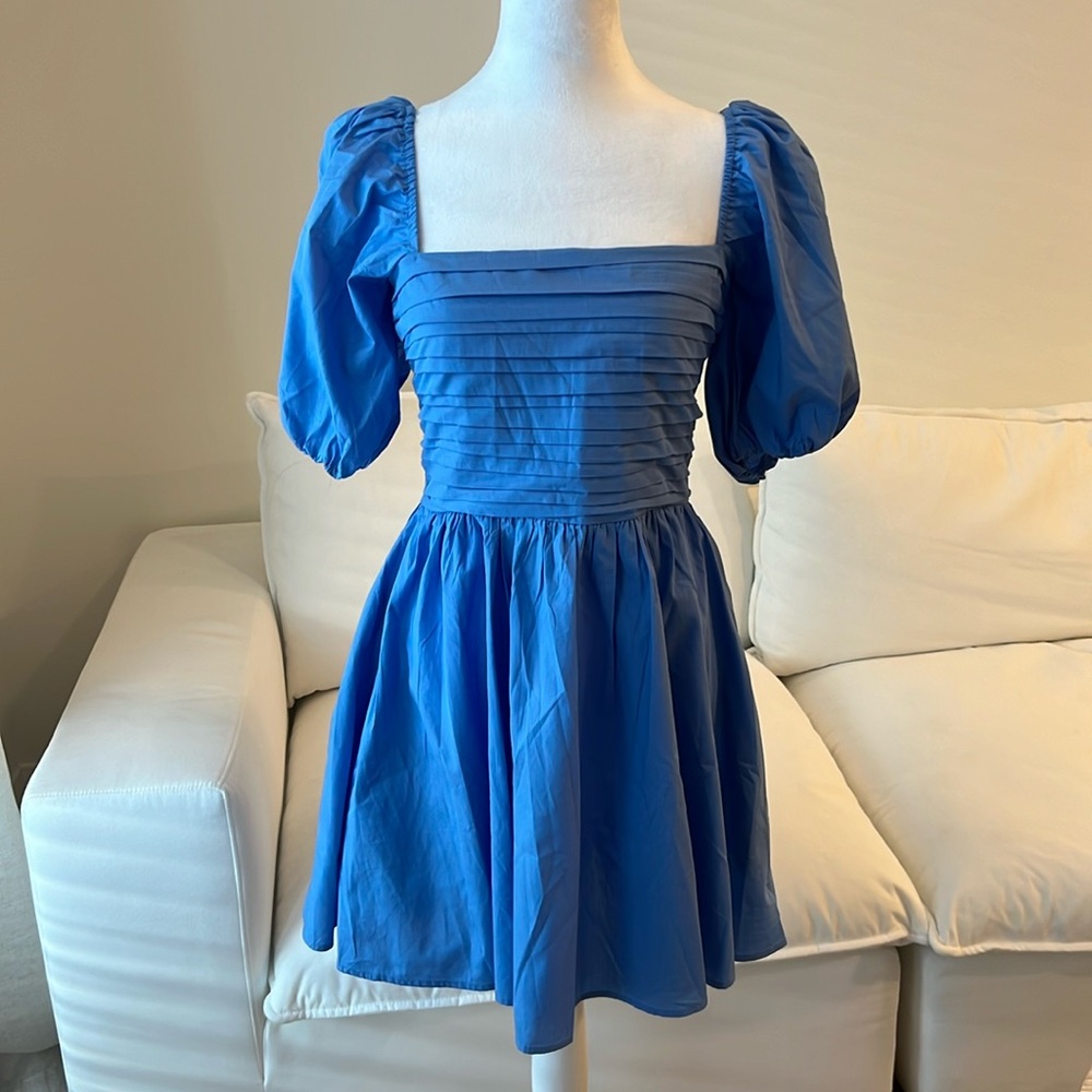 Abercrombie & Fitch blue mini dress, size small
